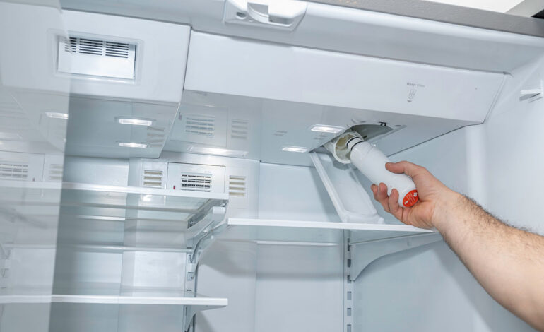 Kondens från kylskåpet