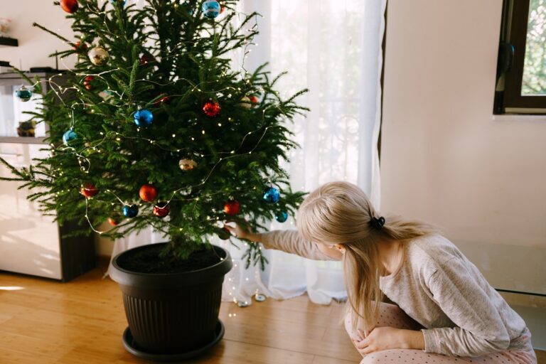 pyntar julgranen