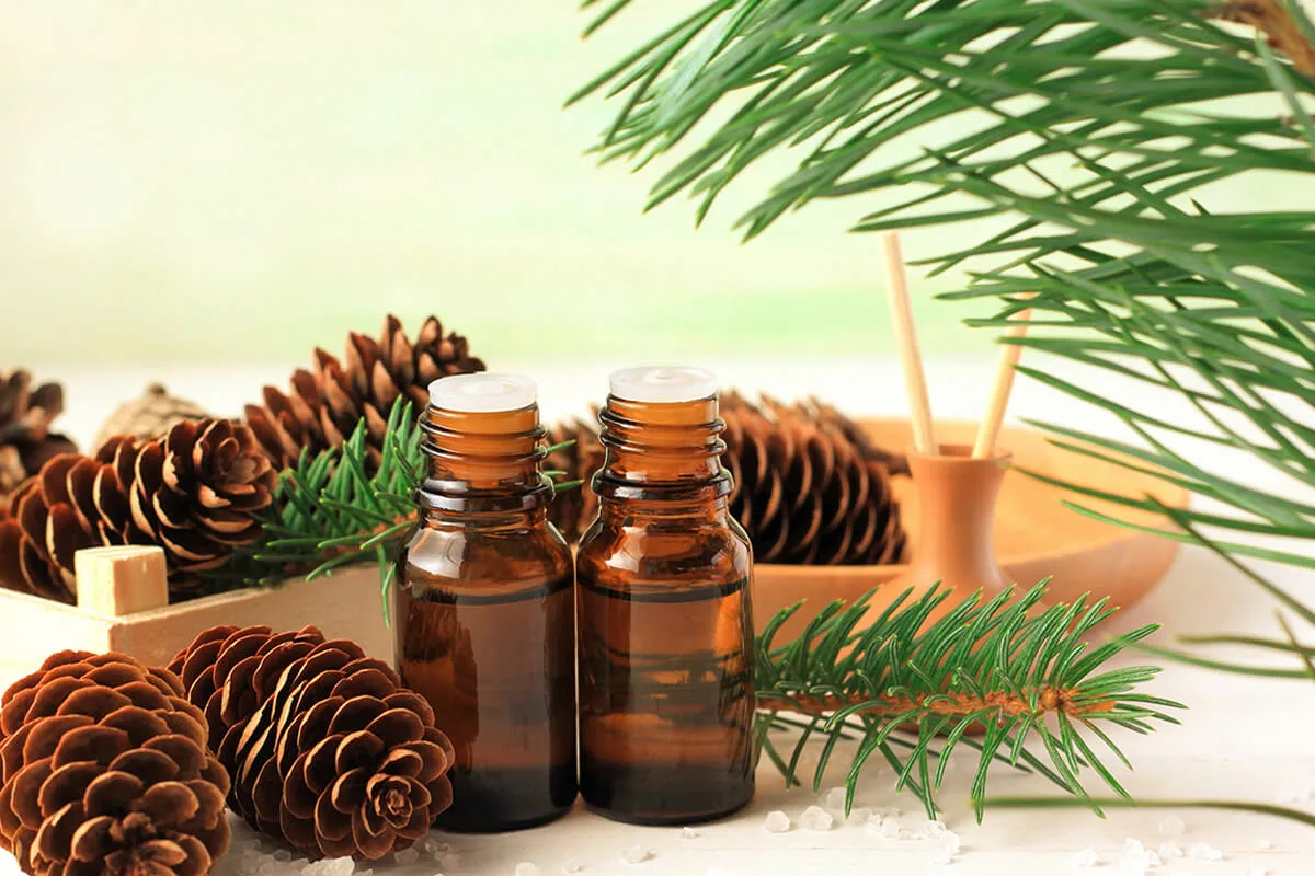 eterisk olja med talldoft