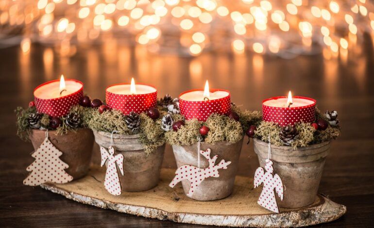 Juldekorationer för hemmet vid jul