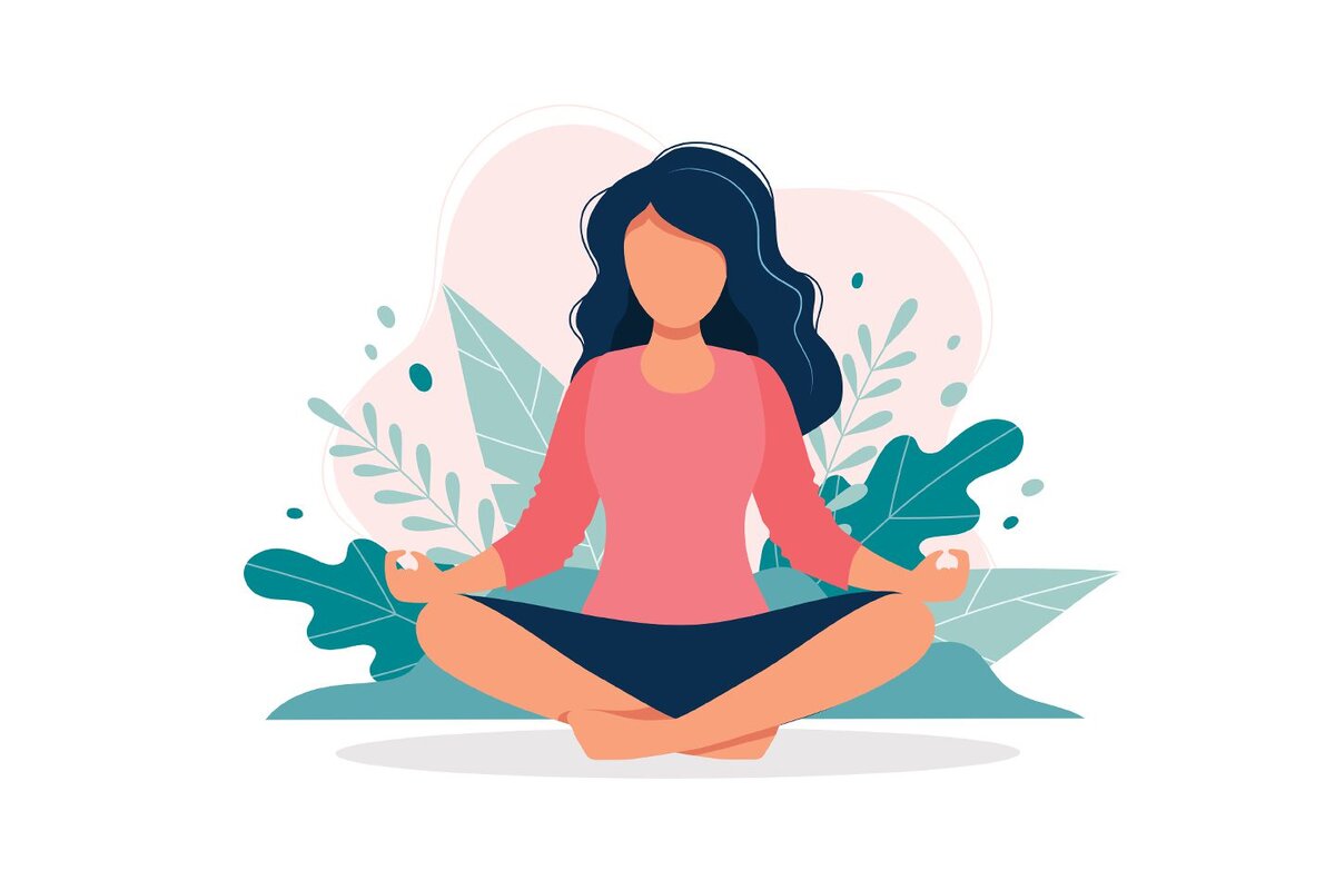 Psykologisk lugn uppnådd genom meditation