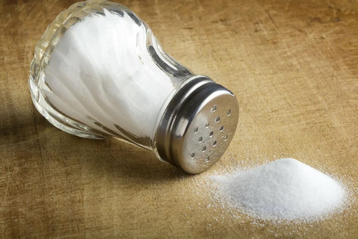Spillt salt