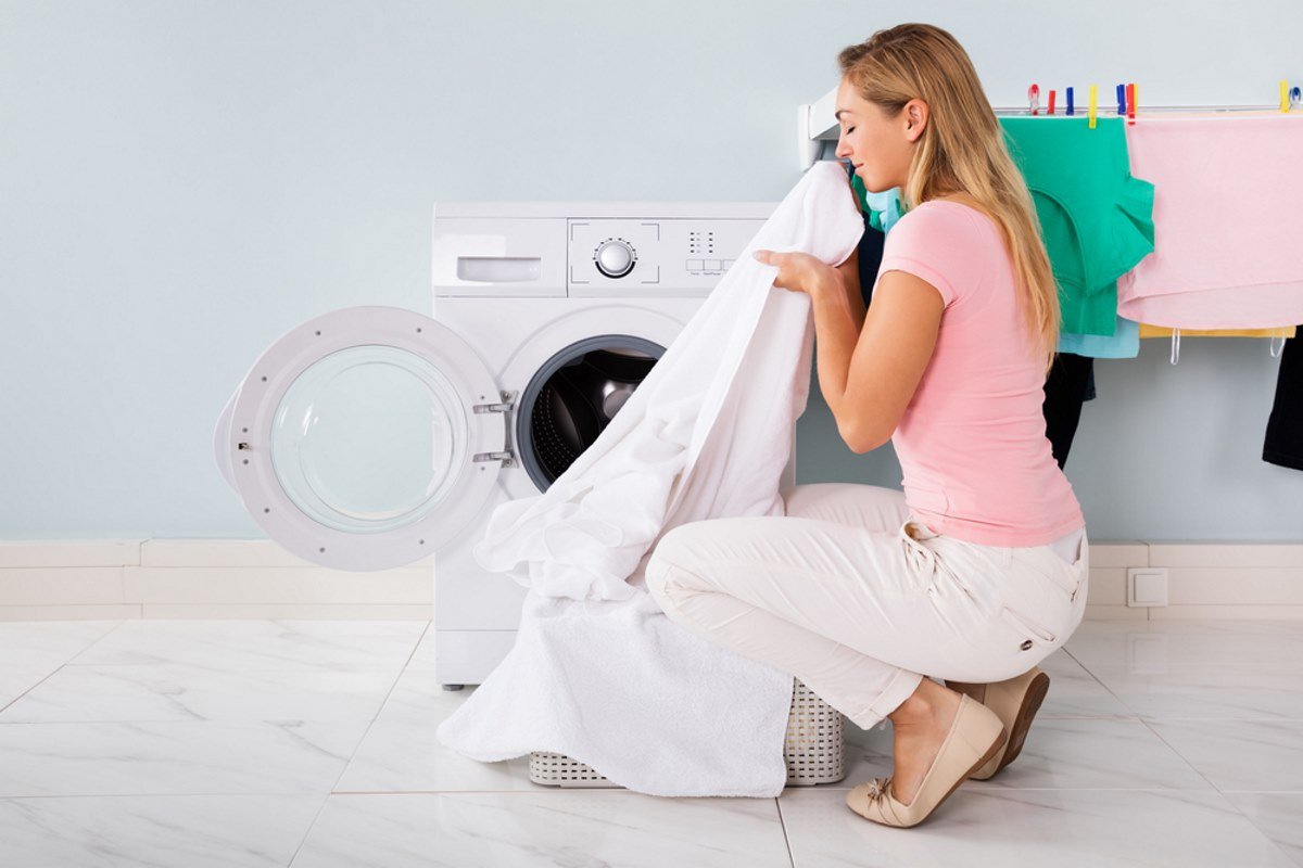 sängkläder efter tvätt