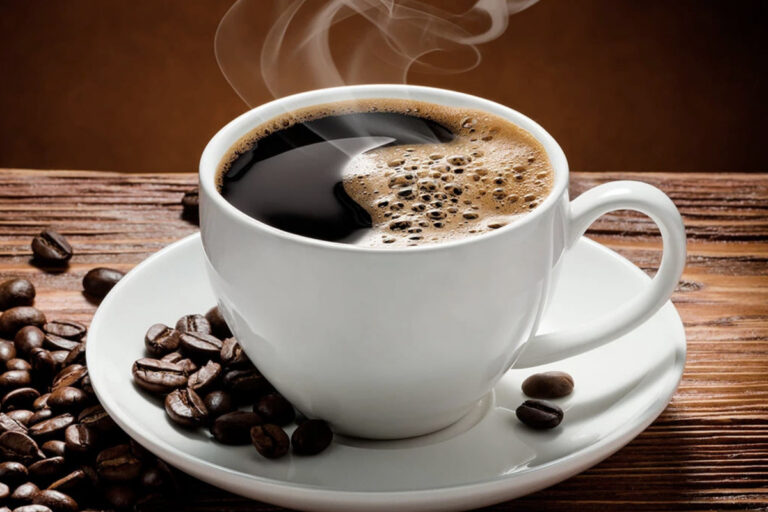 endast nybryggt kaffe